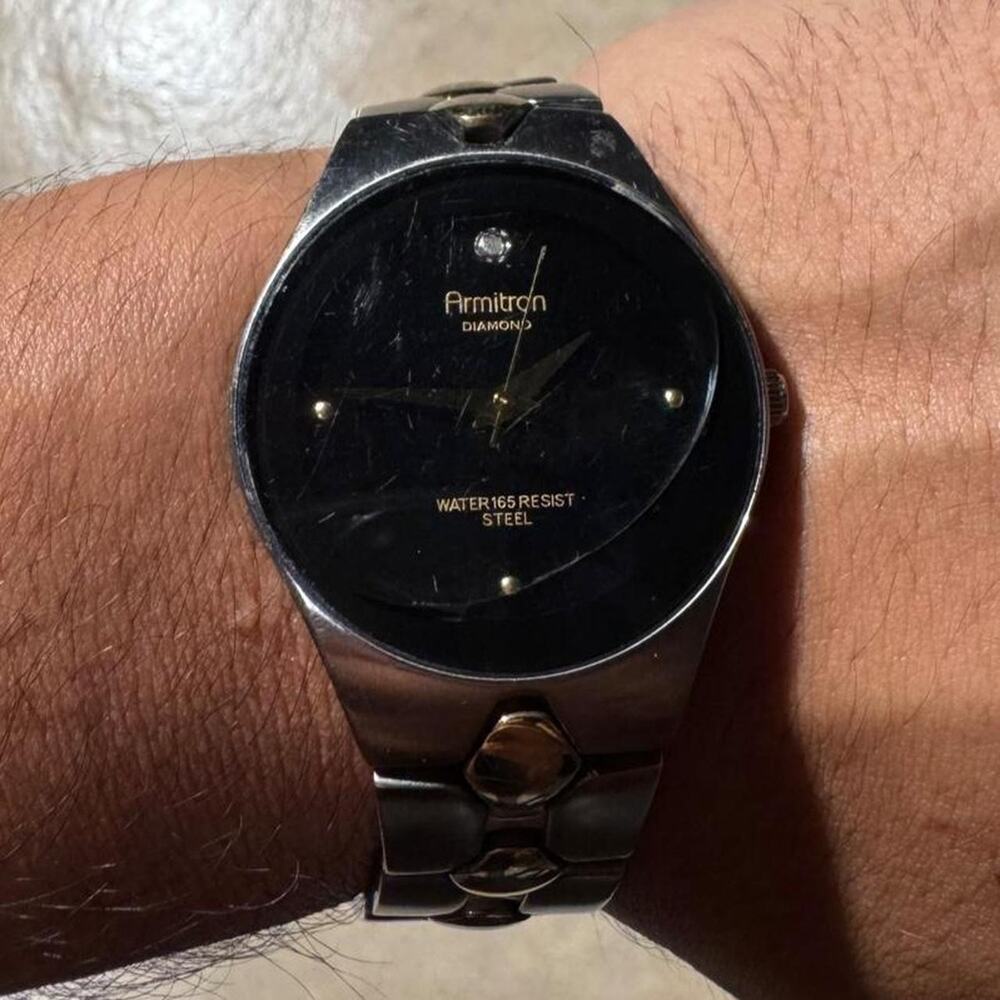 Armitron stainless steel watch
